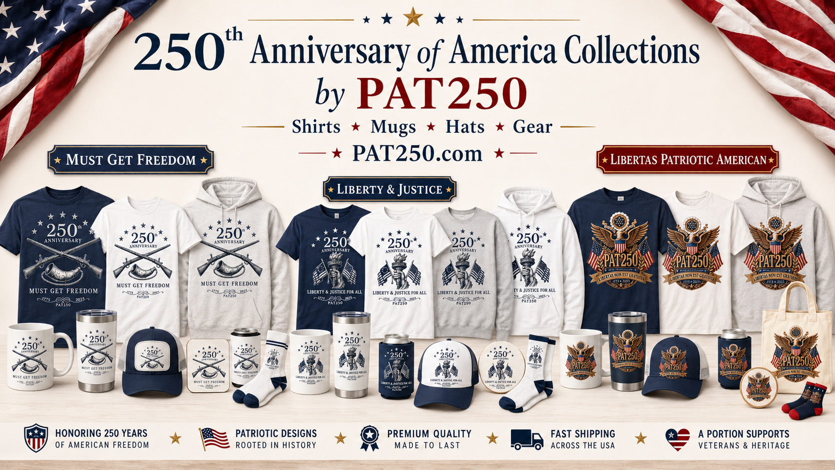 PAT250 Collections for America's 250th Anniversary
