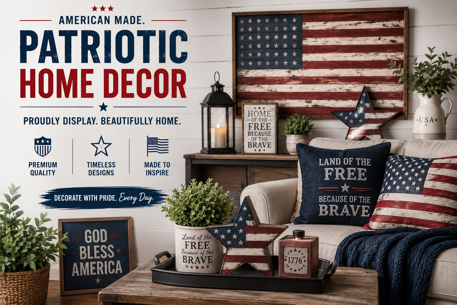 Patriotic Home Decorations Patriotic Home Decorations