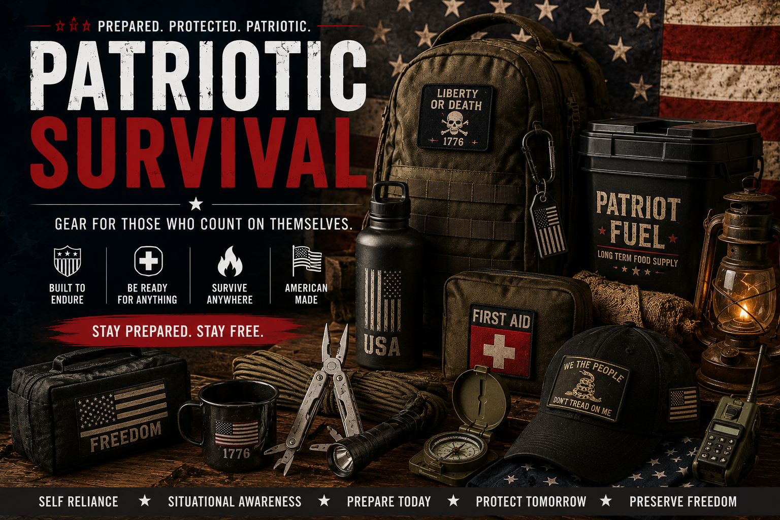 Patriotic Survival Gear Patriotic Survival Gear