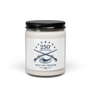 Scented soy candle