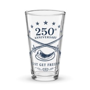 Shaker pint glass