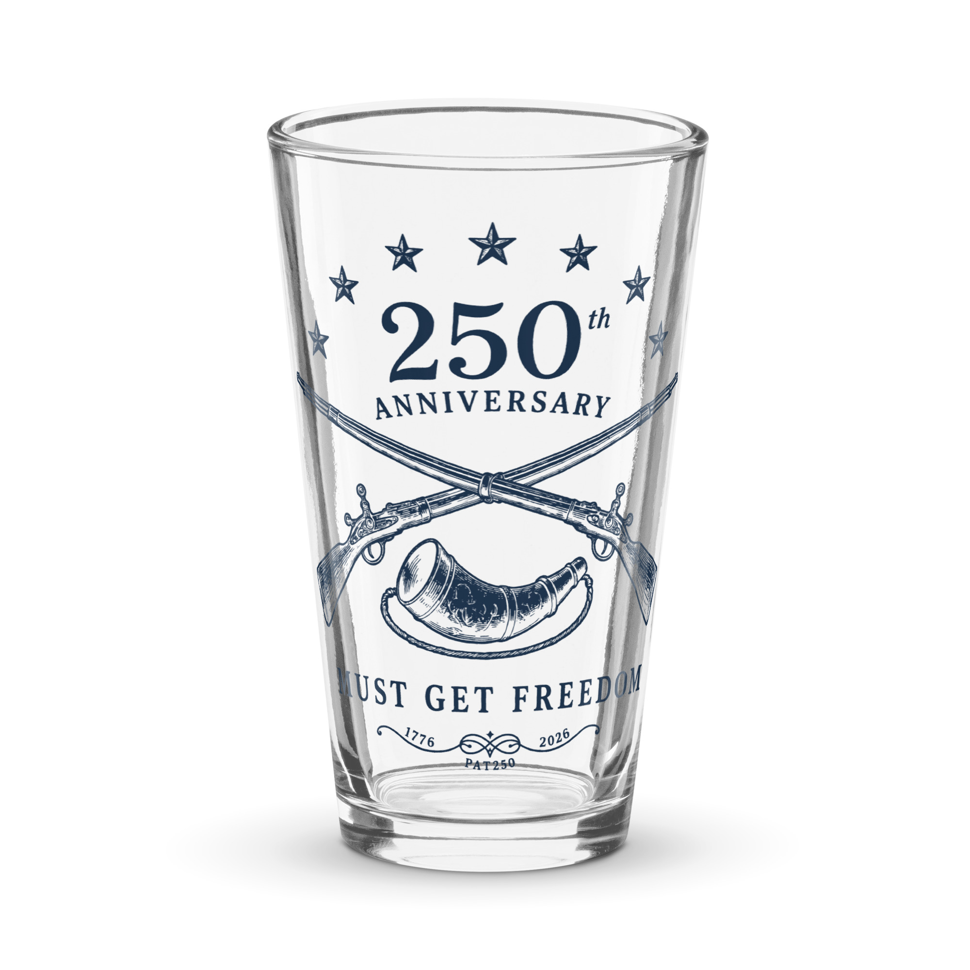 Shaker pint glass