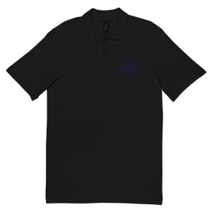 "Must Get Freedom" Embroidered Polo